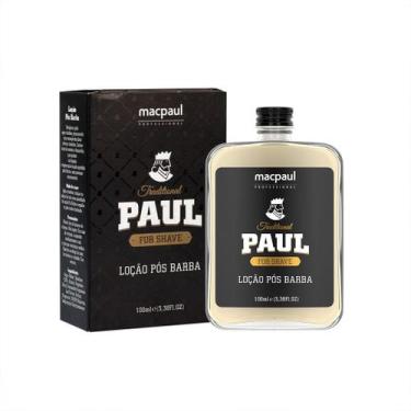 Imagem de Loção Pós Barba Traditional Paul 100ml - Macpaul Professional