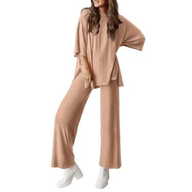 Imagem de Conjunto de Moletom PRETTYGARDEN Verão Lounge Khaki G