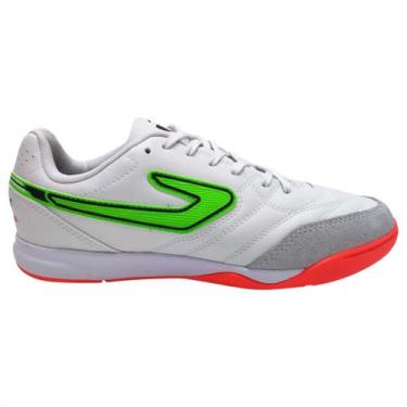 Imagem de Chuteira em Couro Futsal Masculina Topper Tp05280008, Branco, 41