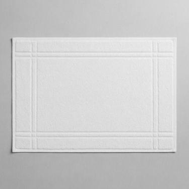 Imagem de Kit 10 Toalhas De Piso Hotel Tapete Banheiro 45x70cm Grossa - Dubramar