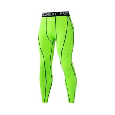 Imagem de Leggings De Compressão Para Musculação Masculina, Roupa De Treino Fitn