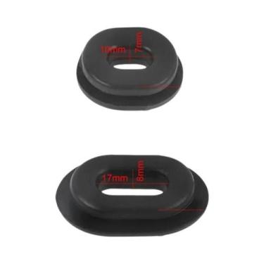 Imagem de Kit De 12 Parafusos E Arruelas De Borracha Para Carenagem Lateral De M