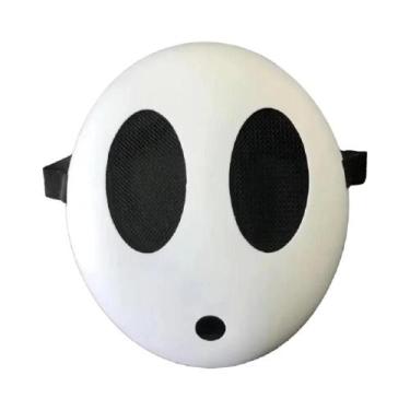 Imagem de Máscara Unissex Shy Guy Game Bros Cosplay Plástico Acessórios De Fanta