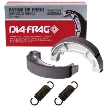 Imagem de Lona De Freio Titan 125 150, Fan 125150, Cbx 250 Twister 01 Á 08 - Dia