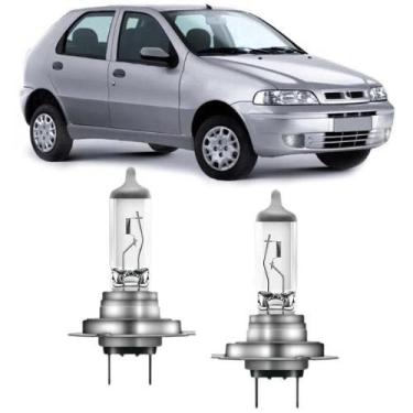 Imagem de Lampadas farol alto fiat palio g2 2001 ate 2007 h7 - VELOX TIGER SHOCK
