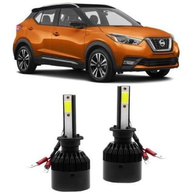 Imagem de Kit super ledfarois dianteiros nissan kicks - VX CODE SHOCKLIGHT TIGER