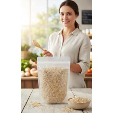 Imagem de 2x Quinoa Branca Natural Pura 1kg: Proteína, Energia e Saúde