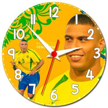 Imagem de Relógio de Parede do Ronaldo Fenômeno - Gringos House