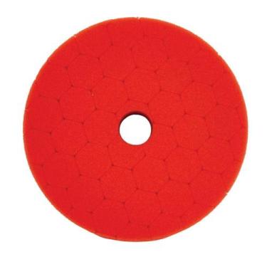 Imagem de Boina de espuma hex para roto orbital 5" vermelha - super lustro - Sig