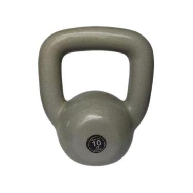 Imagem de Kettlebell Emborrachado Treinamento Funcional Fitness 10,0kg - ANILHAS