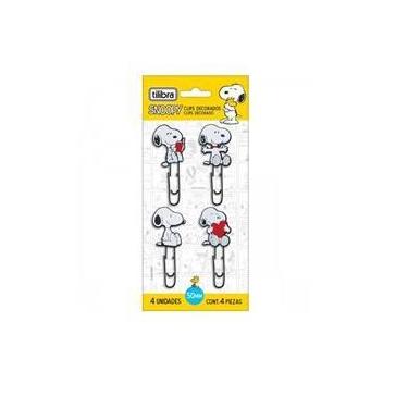 Imagem de Clips Snoopy Blister C/4 - Tilibra