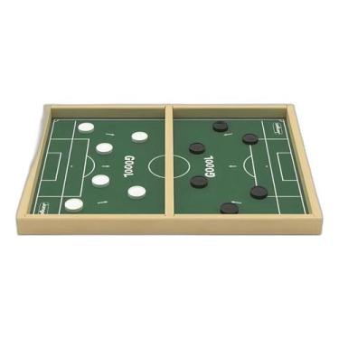 Imagem de Jogo De Botão Gol A Gol Mdf Tabuleiro Elástico 609 Junges