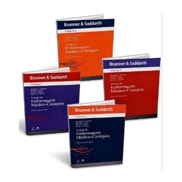 Imagem de Tratado de Enfermagem Médico-Cirúrgica - 4 Volumes - Brunner &amp Sudd
