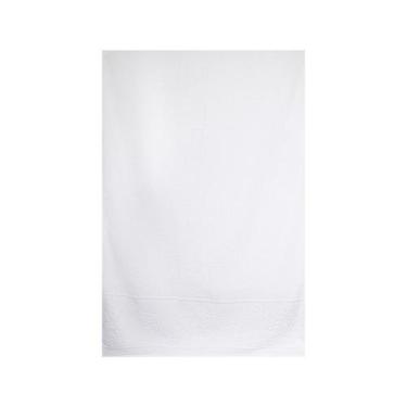 Imagem de Toalha De Rosto Macia Felpuda Com Barra Velour 50x90cm Jacquard Confor
