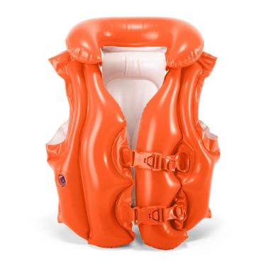 Imagem de Boia Infantil Colete De Luxo Inflavél Até 30kg - Intex 58671