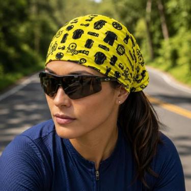 Imagem de Bandana Ciclismo Tubular E Touca De Proteção Bike Mtb Moto Corrida - B