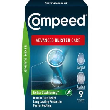 Imagem de Compeed Advanced Sports Mixed Bandagem para Bolhas nos Pés - 9 Unidade