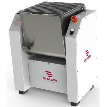 Imagem de Amassadeira Basculante Braesi Semirrápida Industrial Pãe E Massas 15kg