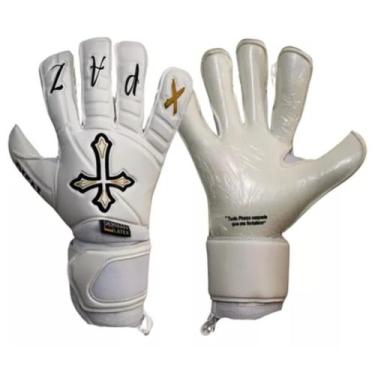 Imagem de Luva de Goleiro Profissional Difai Blessed, Branco, 11