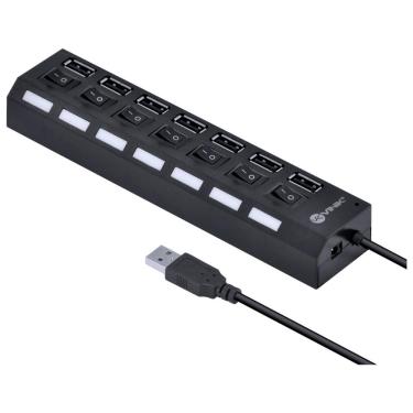 Imagem de HUB USB 2.0 - 7 Portas - Vinik HUV-40