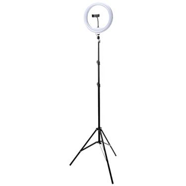 Imagem de Ring Light - Iluminador de Led com 30 cm - Ideal para Fotografia - Maquiagem - Iluminação - Gravação de Vídeos - Com Controle Remoto - Tripe de 1,20 metros