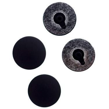 Imagem de Deal4GO – Pacote com 4 protetores de pés de borracha adesivos de substituição para MacBook Pro A1278 A1286 A1297 13" 15" 17" capa inferior de plástico