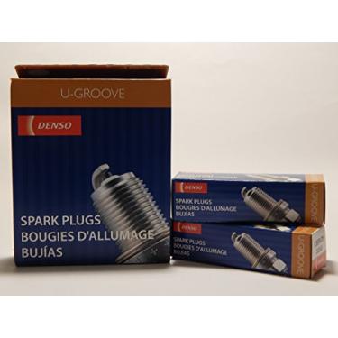 Imagem de 6 peças *NOVO* -- DENSO #3191 -- U-GROOVE - Velas de ignição padrão -- K16PR-U