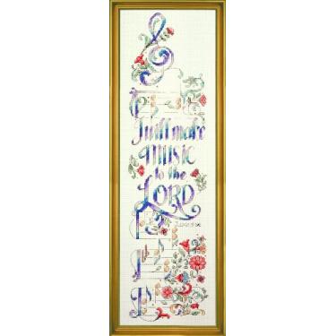 Imagem de Design Works Crafts Kit Tobin 83010 Make Music Counted Cross Stitch - 14 unidades