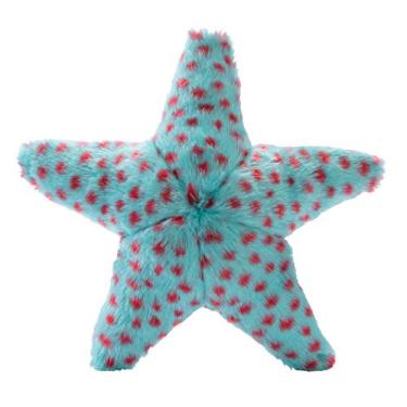 Imagem de Fluff & Tuff Ally Starfish Brinquedo de pelúcia para cães pequenos, 22 cm, durável e lavável na máquina