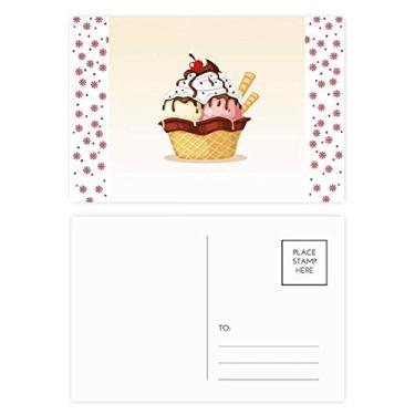Imagem de Biscuits Cereja Chocolate Sorvete Natal Flor Celebração Cartão postal Bênção