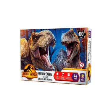 Imagem de Quebra Cabeça Jurassic World Batalha Dos Gigantes Mimo 2088