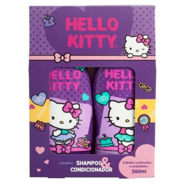 Imagem de Shampoo Infantil 260ml + Condicionador 260 Ml - Hello Kitty - Cia Da N