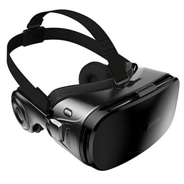 Imagem de Fone de ouvido VR, óculos de realidade virtual 3D, para TV, filmes e videogames, suporte para smartphones de 4,5 a 6 polegadas