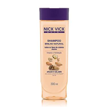 Imagem de Nutri Shampoo Brilho Natural, Nick & Vick, Salmão, 300ml
