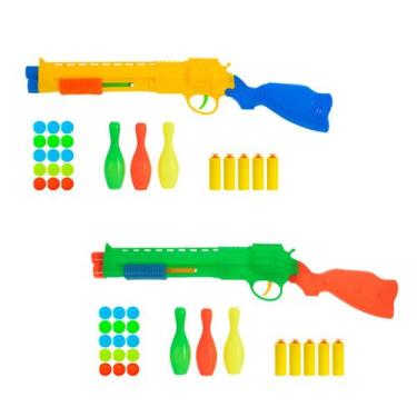 Lançador de Dardos Arma Tipo Nerf da Well Kids 45 cm x 14 cm – Maior Loja  de Brinquedos da Região