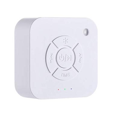 Imagem de CIADAZ Mini Branco Ruído Máquina de Som Chupeta Do Sono Com 9 Soothing Sons de Luz de Resfriamento Temporizador de Carregamento USB Para O Bebê Em Casa Escritório de viagem