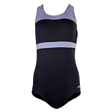 Imagem de Dolfin AQUASHAPE Traje de colo conservador Color Block, Black/Grey, 20
