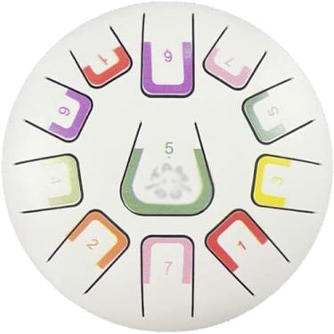 Imagem de Tambor De Língua De Aço Criativo, 8 Polegadas, 11 Tons, Tambor Etéreo, Instrumentos De Percussão, Tambor De Mão E Caixa,Estilo E,Hilarious123