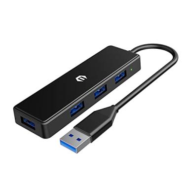 Imagem de TOTU Hub USB, hub USB 3.0 de 4 portas, divisor multi USB ultrafino para laptop, Xbox, pen drive, console, HDD, impressora, câmera, keyborad, mouse e etc.