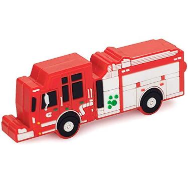 Imagem de Flash Drive USB de 64 GB em forma de um motor de bombeiros bonito em forma de memory stick novidade unidade de polegar armazenamento de dados USB