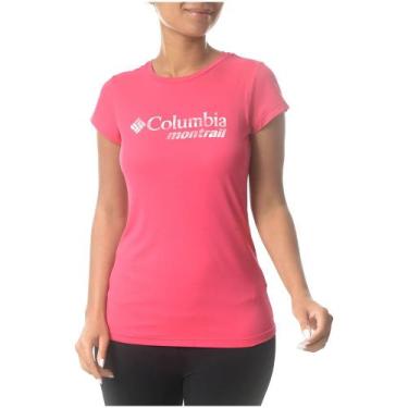Imagem de Camiseta Columbia Neblina Montrail M/C Lady Rosa