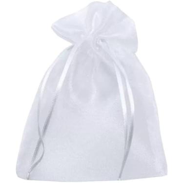 Imagem de Generic, 40 Saquinhos Tule Organza embalagem lembrancinhas 20x30 saida maternidade