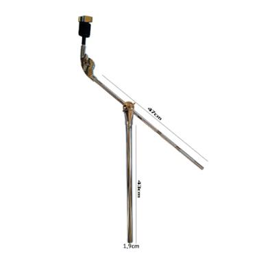 Imagem de Extensor Girafa Noah Para Prato de bateria - Estante ou Rack - Noah 1028V Longo