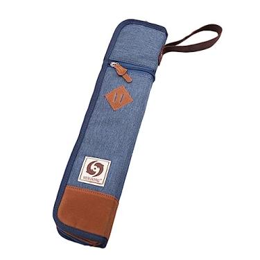 Imagem de Bolsa acolchoada de algodão GZYF - Estojo de transporte macio para varas, azul