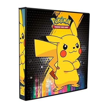 Imagem de Álbum Pokémon Fichário PIKACHU + 10 Folhas Plásticas de 9 Bolsos YES