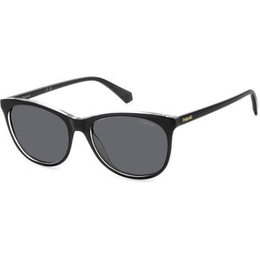 Imagem de Óculos de Sol Polaroid 4161 S 7C5 55M9 Preto Feminino - Preto - Feminino - Único-Feminino