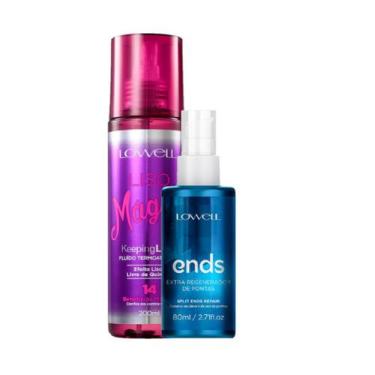 Imagem de Kit Lowell Liso Magico Fluido Regenerador (2 produtos)