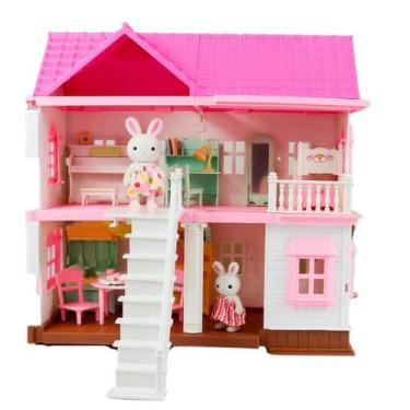 Imagem de Brinquedo infantil casa coelhinho luxury vila - Bhstore