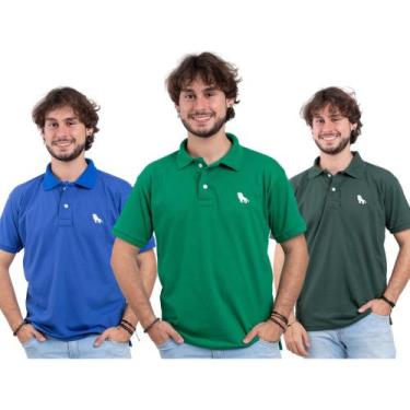 Imagem de Kit 3 Camisa Polo As Melhores Camisetas É Aqui Na Estilo Rei, Kit 6 ve