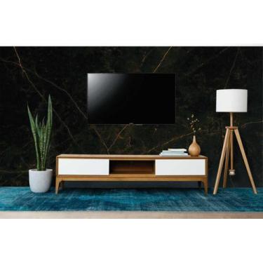 Imagem de Papel de Parede Painel 3D Mármore Cinza Escuro 3,5M Auto Colante Laváv